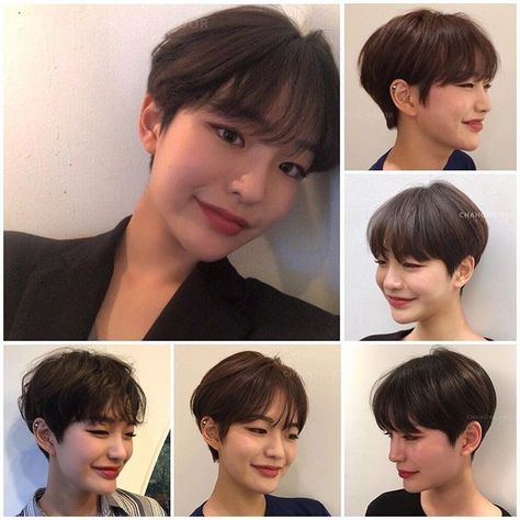 Androgynous Hair, Short Hair Tomboy, Korean Short Hair, Really Short Hair, Asian Short Hair, Hair Inspiration Short, Shot Hair Styles, Penteado Cabelo Curto, Short Pixie Haircuts