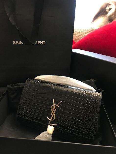 Ysl Sling Bag, Sling Bag, Black