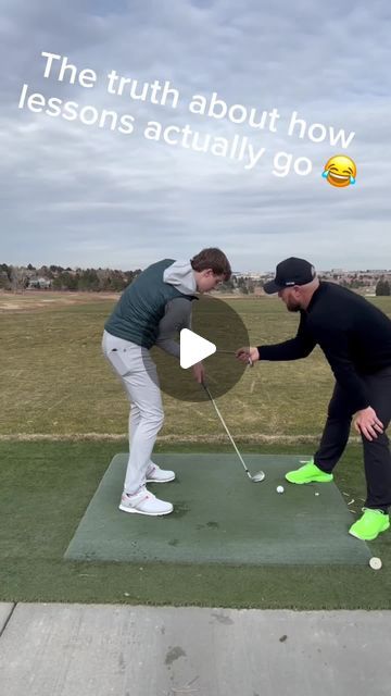 Elite Golf Schools on Instagram: "How Lessons Actually Go 😂 Sometimes forced change is necessary to make big gains! Great job working through this Brady 👏 #golflesson #golfcoach" Change Is Necessary, Golf School, Golf Lessons, January 27, Great Job, Golf, On Instagram, Instagram