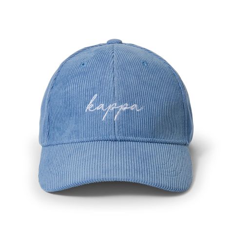 PRICES MAY VARY. SOFT 11-WALE CORDUROY - Sorority Shop's Kappa Kappa Gamma baseball caps are developed from soft 11-wale corduroy, 100% cotton material. Breathable and stylish, this cap will be perfect for any season. EMBROIDERED LOGO - Our baseball hats are a must-have for all sorority sisters. The embroidered Greek letters will make you stand out in the crowd and will get heads turning wherever you go! FITS MOST - The Kappa Kappa Gamma women baseball cap is the perfect accessory to complete yo Tri Sigma, Kappa Kappa Gamma, Go Greek, Sorority Sisters, Baseball Women, Greek Letters, Embroidered Caps, Womens Baseball Cap, Embroidered Hats