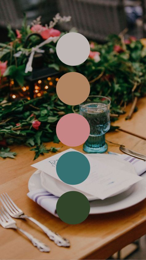 FTG's Wedding Color Palette Collection — For The Good Weddings and Events Pink Boho Palette, Wedding Color Pallet Ideas, Wedding Colors Palette, Wedding Boards, Wedding Color Pallet, Color Schemes Colour Palettes, Mood Colors, Wedding Palette, Brand Color Palette