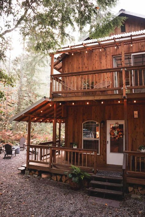 North Cascades Haven at the River Cabin - Cabins for Rent in Marblemount, Washington, United States - Airbnb River Cabin Ideas, Cabin Airbnb, Virgin River, River Cabin, North Cascades, 2 Beds, The River, Morning Coffee, For Rent