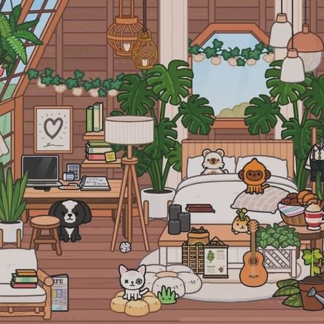 ⩇ּ⩇  ʿ  ɞ   ࣪ ˖ 𓂃 𝗰𝗿𝗲𝗱𝗶𝘁 : @/tocacutebunny ( on insta ) Room Ideas Indie, Preppy House, Free House Design, Bedroom Ideas Aesthetic, Adorable Homes Game, Create Your Own World, Aesthetic Room Ideas, Teenage Room, House Design Pictures