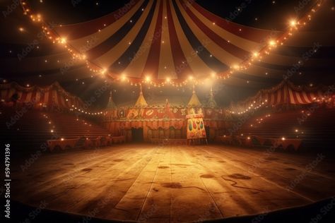 Inside Of A Circus Tent, Circus Tent Background, Circus Background Gacha, Circus Banner Discord, Gacha Circus Background, Inside Circus Tent, Gacha Circus, Circus Concept Art, Harrow Faire