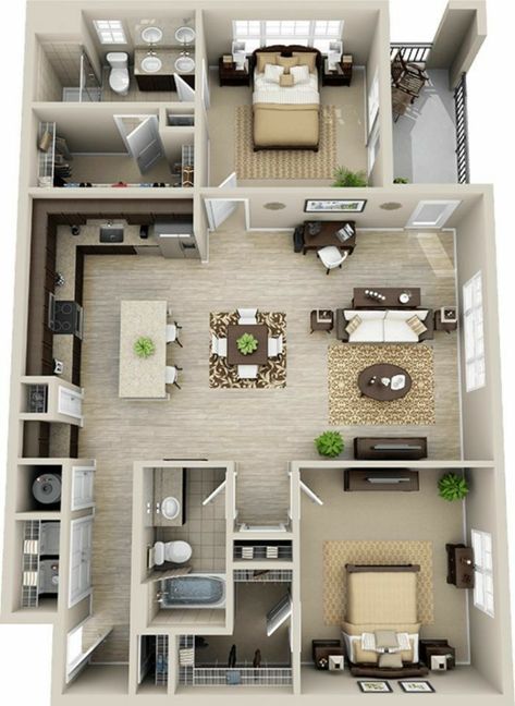 Claire Makeup, 3d Apartment, Small Floor Plans, Bathroom Floor Plans, Apartment Floor Plan, Closet Layout, Apartment Floor Plans, Sims House Plans, Floor Plan Layout