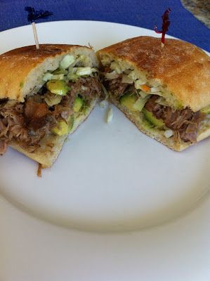 Carnitas Tortas Sandwich, Mexican Tortas Sandwich, Carnitas Sandwich, Torta Sandwich, Tortas Sandwich, Mexican Meat, Torta Recipe, Best Sandwich Recipes, Mexican Kitchen