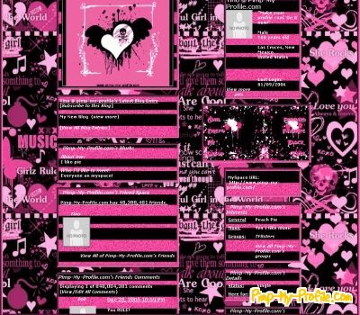 Emo Quotes & Stars Myspace Layouts - Pimp-My-Profile.com Myspace Profile Aesthetic, Old Myspace Layout, Old Myspace Profiles, Myspace Emo Aesthetic, 2000s Myspace Aesthetic, Myspace Aesthetic Layout, Myspace Core, My Space Profile Layout, Myspace Wallpaper