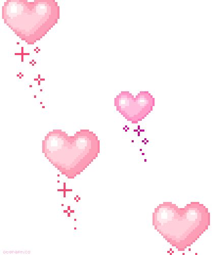 Floating Hearts Gif, Discord Server Emojis, Server Emojis, Pink Heart Emoji, Hearts Gif, Kawaii Transparent, 블로그 배경, 블로그 디자인, Corazones Gif