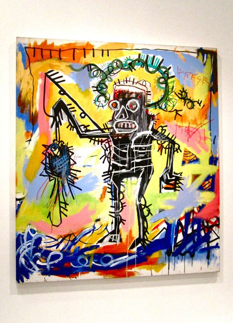 Jean-Michel Basquiat at Musee d’Art Moderne – Rue Spontini Jean-michel Basquiat Paintings, Jm Basquiat, Jean Michel Basquiat Art, Basquiat Paintings, Emil Nolde, Basquiat Art, Michel Basquiat, Textil Design, Jean Michel Basquiat