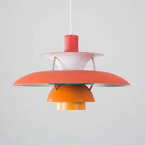 Mid Century Lighting Pendant, Mid Century Light, Mid Century Pendant, Bulb Pendant Light, Colorful Umbrellas, Contemporary Light Fixtures, Mid Century Lighting, Single Pendant Lighting, Pendant Light Design