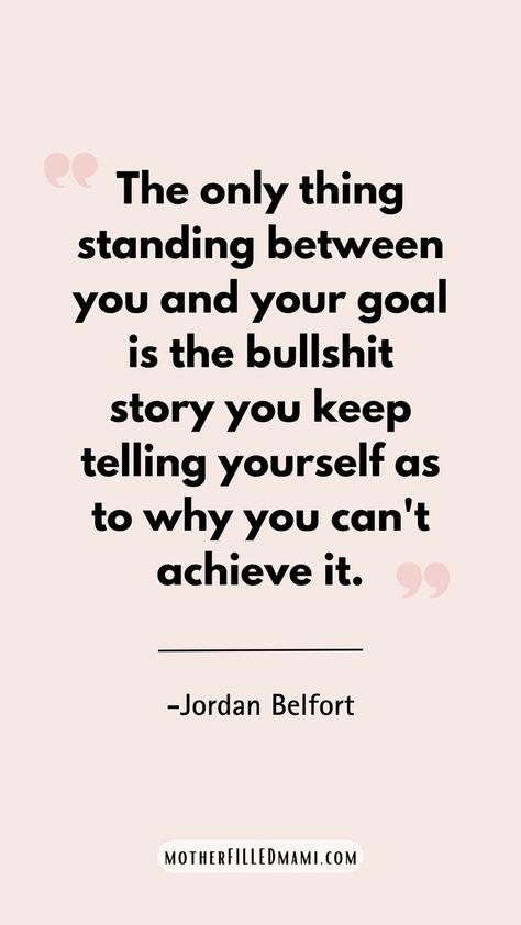 What's standing between you and your goals? This one hit me hard, because its true. We give a million excuses when we can and sometimes we need reminders like this. We got to hold ourselves accountable. You CAN achieve it. #dailymotivationalquotes #upliftingquotes #positvemindset #keepgoing #lifequotes Hit Quotes, Growth Quotes, Real Talk Quotes, Daily Motivational Quotes, Uplifting Quotes, Motivate Yourself, Life Goals, Daily Reminder, How To Stay Motivated