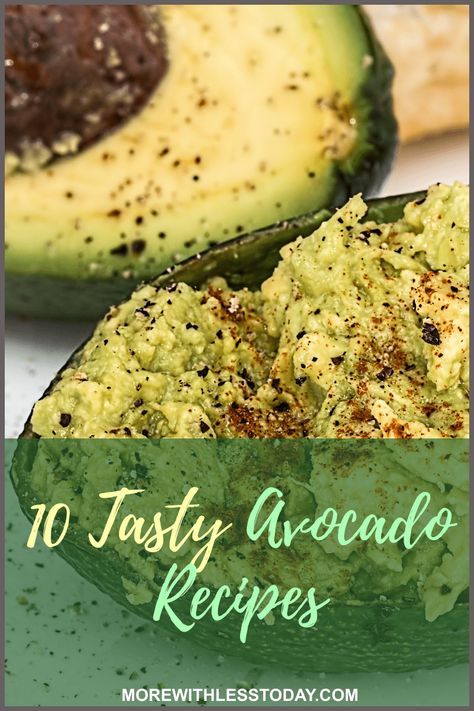 Ripe Avocado Recipes, Avacacado Recipes, Paleo Diet Snacks, Avocado Uses, Avocado Recipes Easy, Avocado Snack, Best Keto Breakfast, Fresh Avocado, No Salt Recipes