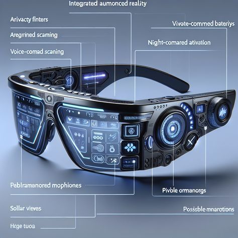 Smart Glasses Technology, Smart Glasses Design, Tech Glasses, Cooling Glass, Future Technology Gadgets, Healing Spell, Tech Gadgets Technology, Teknologi Futuristik, Ar Glasses