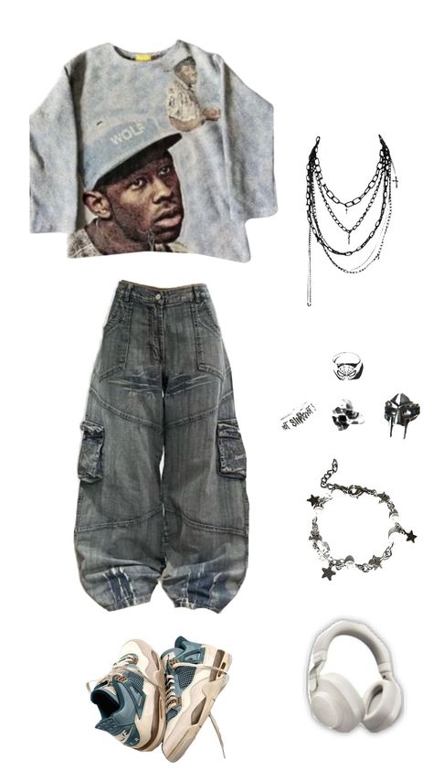 #wishlist #y2k #y2kaesthetic #y2kfashion #fashion #fashioninspo #vintage #aesthetic Y2k Christmas List, Baggy Style Aesthetic, Y2k Fashion Street Styles, Y2k Shop, Y2k Streetwear Aesthetic, Y2k Outfits Street Styles, Baggy Outfit Ideas, Street Style Outfits Casual, 2000s Streetwear