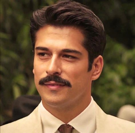 Men’s Haircut With Mustache, Turkish Haircut, Men With Moustache, Moustache Aesthetic, Mustache Aesthetic, Guys With Mustaches, Men With Mustaches, Small Mustache, Man With Moustache