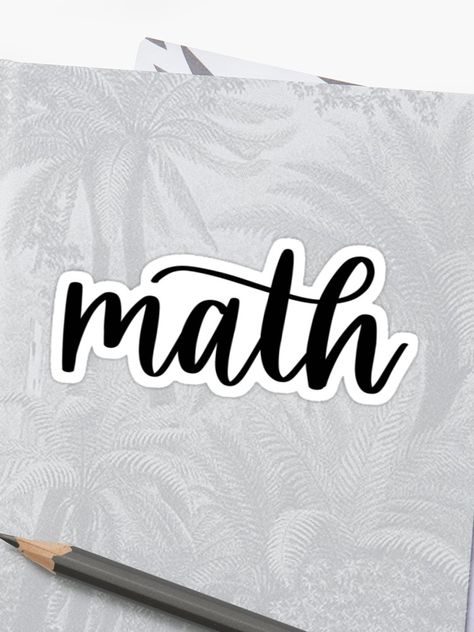 Math Lettering Design Calligraphy, Maths Written In Calligraphy, Math Font Design, Maths In Calligraphy, Maths Background, Math Calligraphy, Math Lettering, Math Lettering Design, Folder Binder