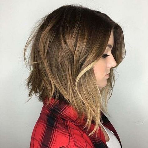 Texturized angled long bob #hair #beauty #trendypins Inverted Bob Hairstyles, Long Bob Haircuts, Lob Haircut, Glam Hair, Colour Ideas, Long Bob Hairstyles, Short Hairstyle, Short Haircut, Bob Haircut