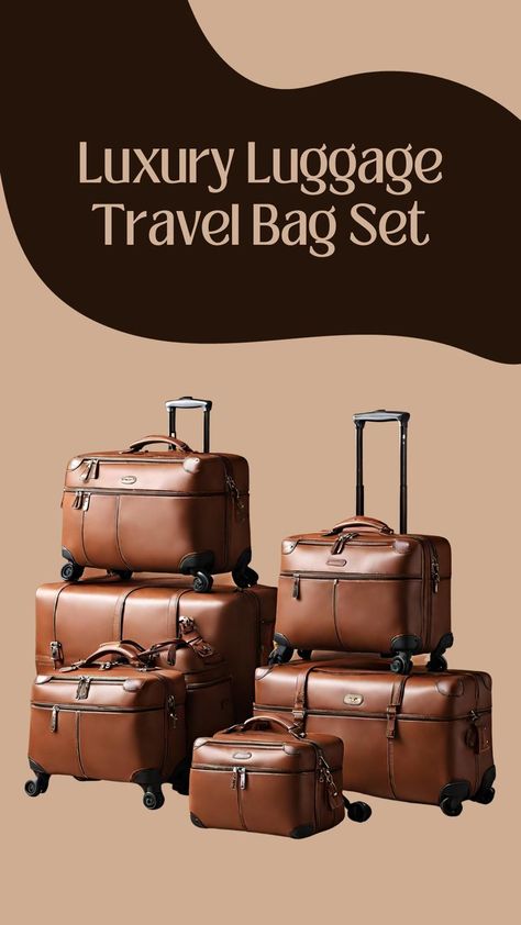 Luxury Luggage Travel Bag Set Luxury Luggage Sets, Luxury Luggage, Travel Bag Set, Luggage Sets, Bag Set, Travel Bag, Travel