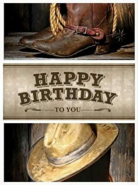 Happy Birthday Cowgirl, Happy Birthday Cowboy, Happy Birthday Cat, Beautiful Birthday Wishes, Happy 20th Birthday, Cousin Birthday, Birthday Card Drawing, Happy Birthday Wishes Cards, Happy Birthday Meme