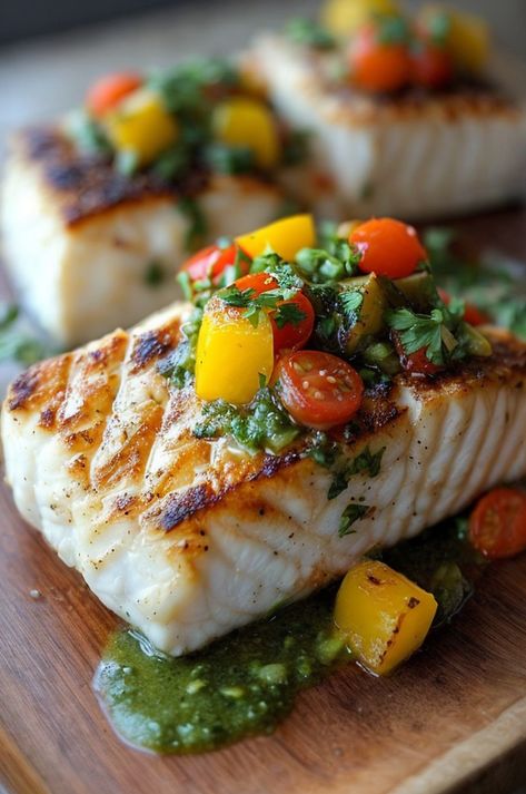 Savor the taste of health with our Nutritious Halibut recipe! Light, delicious, and easy to make, it's a top choice for clean eating. #HealthyRecipes #Halibut #CleanEating #NutritiousMeals #Seafood Halibut Curry Recipes, Halibut Recipes Healthy, Healthy Recipes To Try, Halibut Recipe, No Peek Chicken, Halibut Recipes, Best Thanksgiving Recipes, Steamed Asparagus, Attic Bathroom