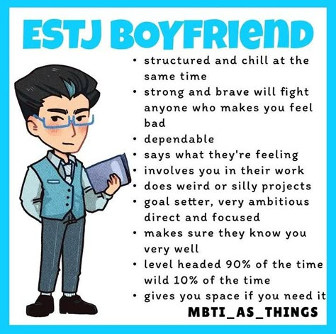 Mbti Boyfriend, Mbti As Things, Estj Mbti, 16 Personalities Test, Mbti Test, Making Content, 16 Personality Types, Mbti Personality Types, Mbti Enfp