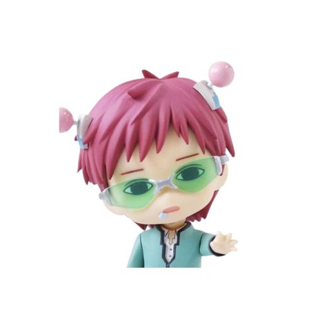 Saiki K Nendoroid, Nendoroid Icon, Saiki K, Green, Anime, Pink