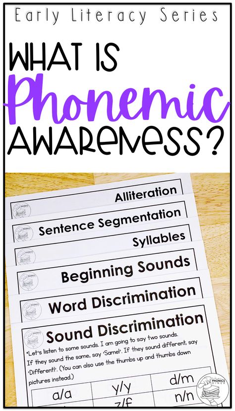 Phonics Vs Phonemic Awareness, Phonemic Awareness Activities 3rd Grade, Phonemic Awareness Games, Rti Interventions, Reading Interventionist, Phonological Awareness Activities, Phonemic Awareness Activities, Kindergarten Reading Activities, Sound Words