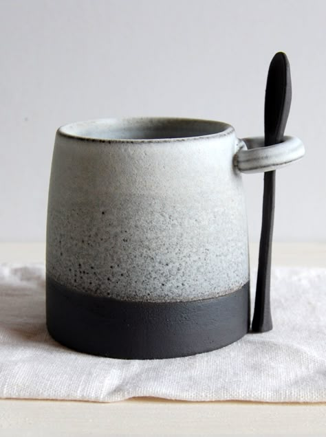 black clay salt pot by PotsbyNives Black Ceramics Pottery, Black Clay Pottery Ideas, Black Clay Pottery Glazing Techniques, Black Pottery, Black Clay Ceramics, Pottery Black Clay, Black Clay Pottery, Black Clay Pottery Mugs, Pottery Store