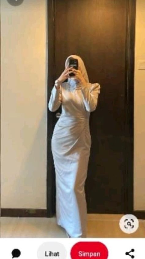 Dres Hijab, Inspirasi Bridesmaid, Dres Kondangan, Model Baju Bridesmaid, Model Dress Kebaya, Dress Brokat Modern, Kondangan Outfit, Dress Muslim Modern, Braidsmaid Dresses