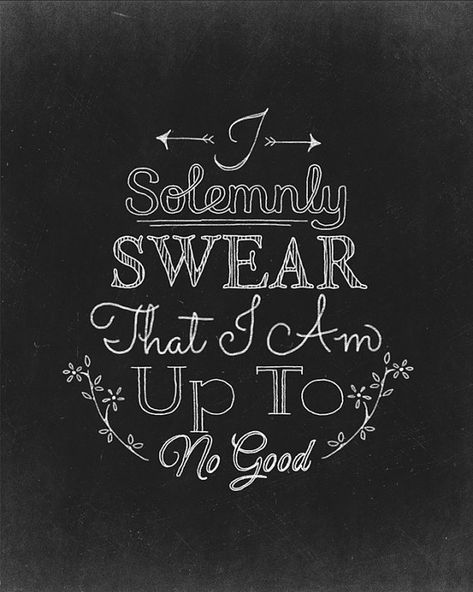 I Solemnly Swear - 8 x 10 Print - Hand Lettered Print- Chalk Art- Chalkboard Art - Digital Print Quotes Illustration, Hp Quotes, Word Art Typography, Potter Quotes, Chalkboard Lettering, Chalkboard Designs, Chalkboard Sign, Harry Potter Quotes, Mischief Managed