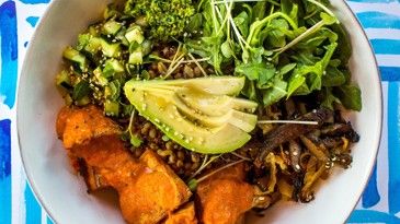 Mother Earth Bowl Recipe, Flower Child Restaurant Recipes, Flower Child Recipes, Earth Bowl Recipe, Mother Earth Bowl, True Food Kitchen Recipes, Aip Lifestyle, Earth Bowl, True Food Kitchen