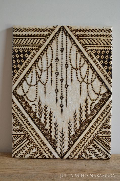 Henna Wall Art, Henna Canvas, Knitting Yarn Diy, Henna Prints, Diy Henna, Pakistani Art, Henna Candles, Henna Drawings, Henna Stain