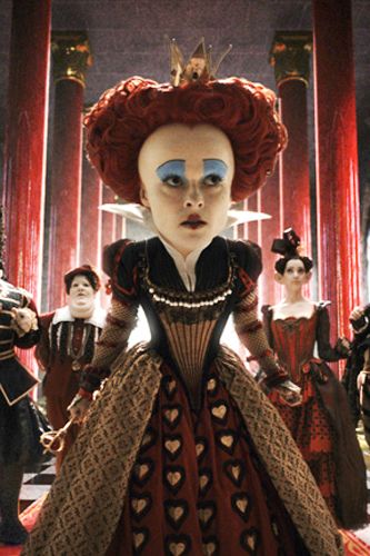 5 big-screen Halloween costumes deserving of an Oscar Alice In Wonderland Sign, Queen Of Hearts Alice, Colleen Atwood, Movie Halloween Costumes, Alice In Wonderland Costume, Wonderland Costumes, Tim Burton Movie, The Lone Ranger, Helena Bonham