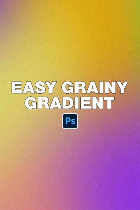 How To Create GRAINY GRADIENT With Noise In Adobe Photoshop. In this easy 2 minute Grainy Gradient Tutorial video you should learn How to create a grainy gradient with noise in adobe photoshop. These are great for backgrounds and can add texture to your composition. I hope you enjoy this Photoshop Tutorial: How to create a grainy textured gradient Grainy Gradient Background, Gradient Tutorial, Grainy Gradient, Adobe Photoshop Tutorial, Gold Gradient, Gradient Background, Tutorial Video, Graphic Design Tutorials, Photoshop Tutorial