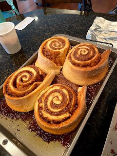 Gaston’s Cinnamon Rolls, Giant Fluffy Cinnamon Rolls, Gastons Tavern Cinnamon Roll, Gaston Cinnamon Roll Recipe, Cinn Rolls, Giant Cinnamon Rolls, Gastons Tavern, Easy Cinnamon Rolls Recipe, Disney Foods