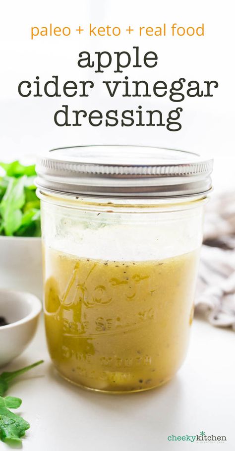 ACV Salad Dressing — Brooke Lark Maple Dijon Vinaigrette Dressing, Salad Dressing Apple Cider Vinegar, Acv Salad Dressing, Healthy Dressings For Salads, Maple Vinaigrette Dressing, Apple Cider Vinegar Dressing, Cider Vinegar Dressing, Dressing Vinaigrette, Light Salad Dressing