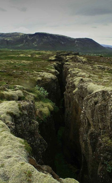 Thingvellir National Park ~ meeting of two tectonic plates Þingvellir National Park, Thingvellir National Park Iceland, Adjective Project, Tectonic Plates, Travel Iceland, Thingvellir National Park, Magic System, Plate Tectonics, Iceland Travel