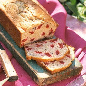 Cherry Nut Bread, Sweet Quick Bread, Breakfast Carbs, Peach Bread, Bread Quick, Carb Loading, Baking Breads, Bread Loaves, Nut Bread Recipe