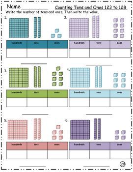 Place Value To 1000 Worksheet, Ones Tens Hundreds Chart, Models Poster, Business Flow Chart, Place Value Blocks, Ordering Decimals, Third Grade Math Worksheets, Flow Chart Design, Place Value With Decimals