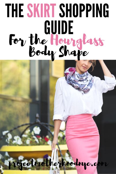 Hourglass Body Shape Clothing: Skirts That Fit! - Project Motherhood Skirts For Hourglass Shape, Post Pregnancy Body, Hourglass Body Shape, Hourglass Fashion, Full Skirts, Hourglass Shape, Skirt Fits, Body Shape, Blazers For Women