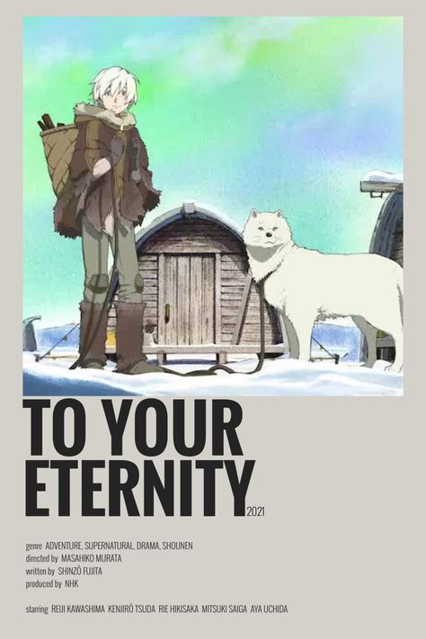 To Your Eternity, Anime Suggestions, Film Posters Minimalist, Poster Anime, Animes To Watch, Anime Printables, Good Anime To Watch, Anime Watch, Anime Titles