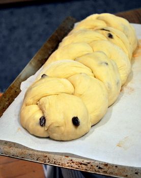 Challah with Raisins Challah With Raisins, Raisin Challah Bread Recipe, Best Challah Recipe, Shabbat Meals, Shabbat Recipes, Challah Recipe, Challah Bread Recipes, Jewish Holiday Recipes, Raisin Recipes