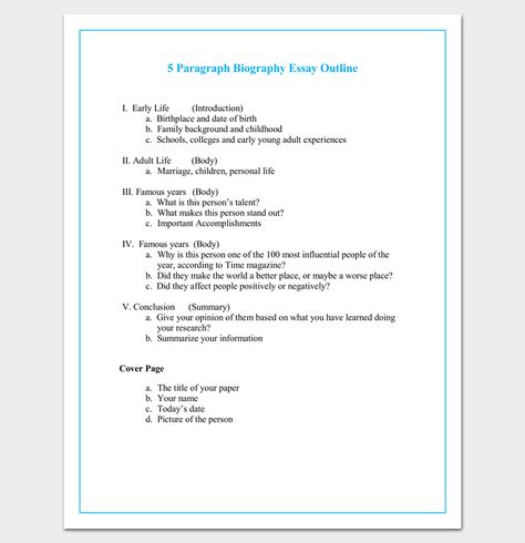 Autobiography Outline Template - Format & Samples Autobiography Outline, Autobiography Template, Outline Sample, Biography Template, Autobiography Writing, Essay Outline Template, Story Outline, Writing Outline, Application Essay