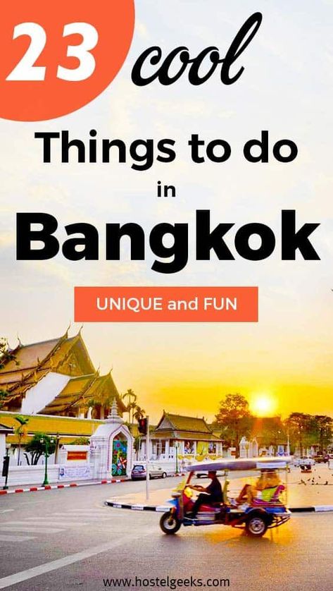 Best Hostels In Europe, Barn Bed, Bangkok Tourist, Things To Do In Bangkok, Bangkok Shopping, Unusual Hotels, Bali Vacation, Bangkok Hotel, Bangkok Travel