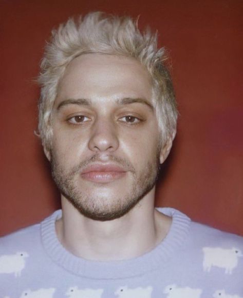 Pete Davidson Blonde Hair, Pete Davidson Blonde, Gender Board, Male References, Fan Girling, Favorite Wallpaper, Pete Davidson, John Mulaney, Ideal Boyfriend