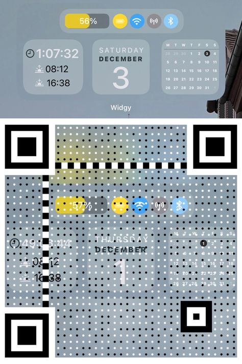 Widgy Qr Codes, Ios Aesthetic, 4 December, Qr Codes, Qr Code, Ios, Coding, 10 Things, Quick Saves