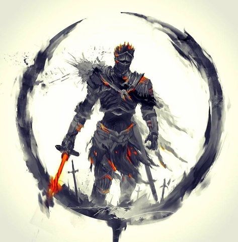 Cinder Tattoo, Male Character Sheet, Soul Of Cinder, Knight Soldier, Souls Tattoo, Anime Male Character, Dark Souls Tattoo, Souls Wallpaper, Holy Knight