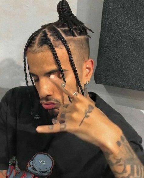 Raw Alejandro, Black Boy Hairstyles, Caesar Haircut, Boy Braids Hairstyles, Cornrow Hairstyles For Men, Braids For Boys, Men Hair Color, Mens Braids, Mens Braids Hairstyles