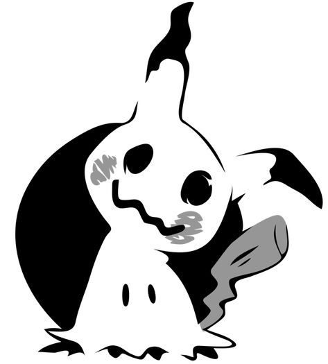 Pikachu Pumpkin Stencil, Pokemon Pumpkin Stencils, Pokemon Stencils, Pumpkin Carving Stencils Easy, Pokemon Mimikyu, Pokemon Pumpkin, Best Png, Kawaii Pokemon, Halloween Pumpkin Stencils