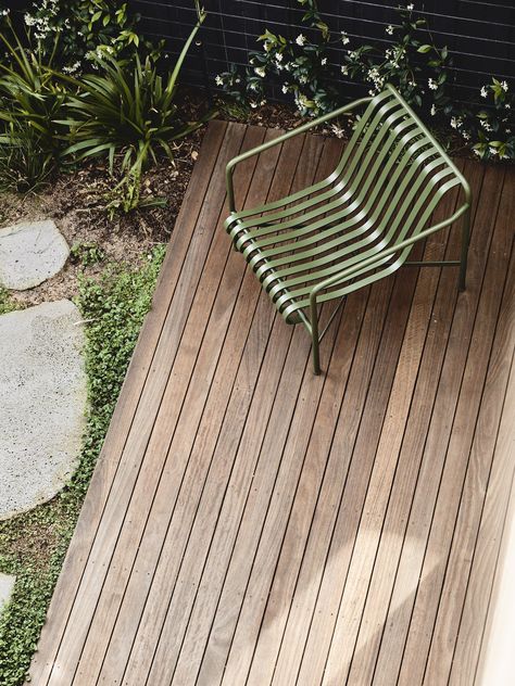 Wellard Architects, Residential Garden, Wooden Terrace, Wooden Deck, Small Modern Home, Albert Park, Est Living, Nordland, Timber Deck